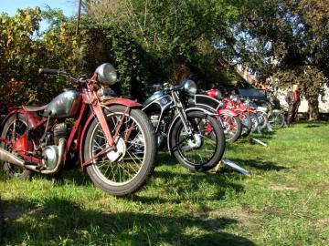 Výstava historických motocyklov Výstava historických motocyklov