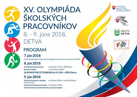 Plagát olympiády s obsahom ako je v texte Plagát olympiády s obsahom ako je v texte