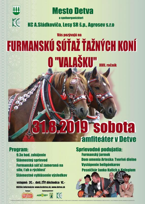 Plagát furmanskej súťaže Plagát furmanskej súťaže
