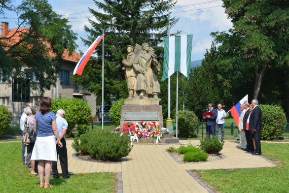 Oslavy Slovenského národného povstania v Detve. Oslavy Slovenského národného povstania v Detve.